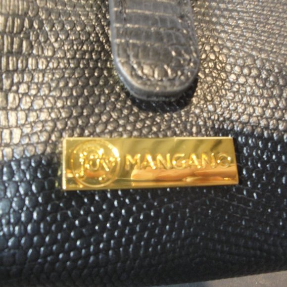 Joy Mangano Black Wallet with buckle clasp to add a Classy look 2 zipper… - Picture 7 of 7